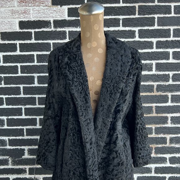 Black Broadtail Short Jacket